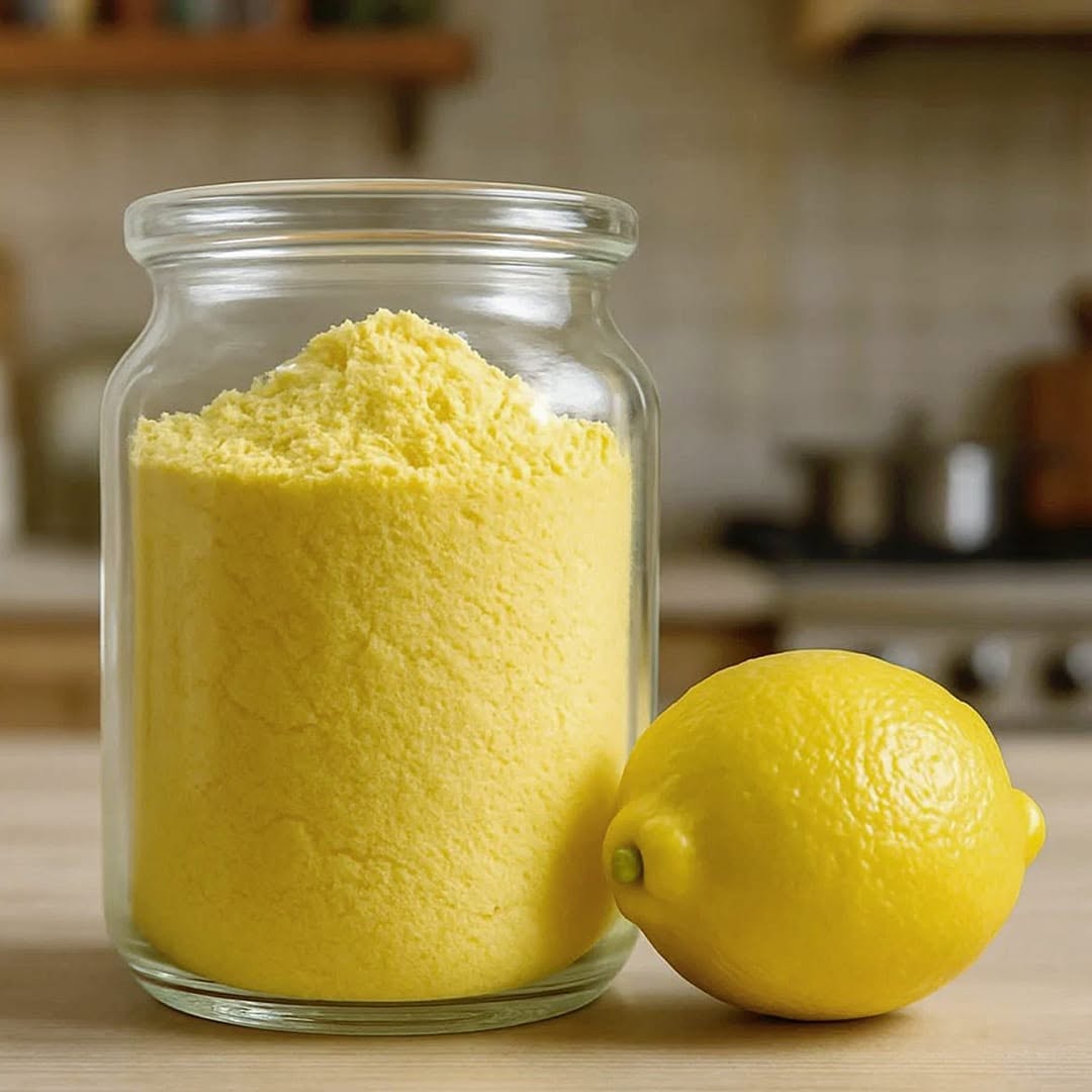 Uvolněte netušenou sílu citronové kůry: aromatický prášek s nulovým odpadem