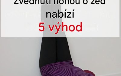 Relaxační poloha u zdi: tajemství lehkých nohou a klidné mysli