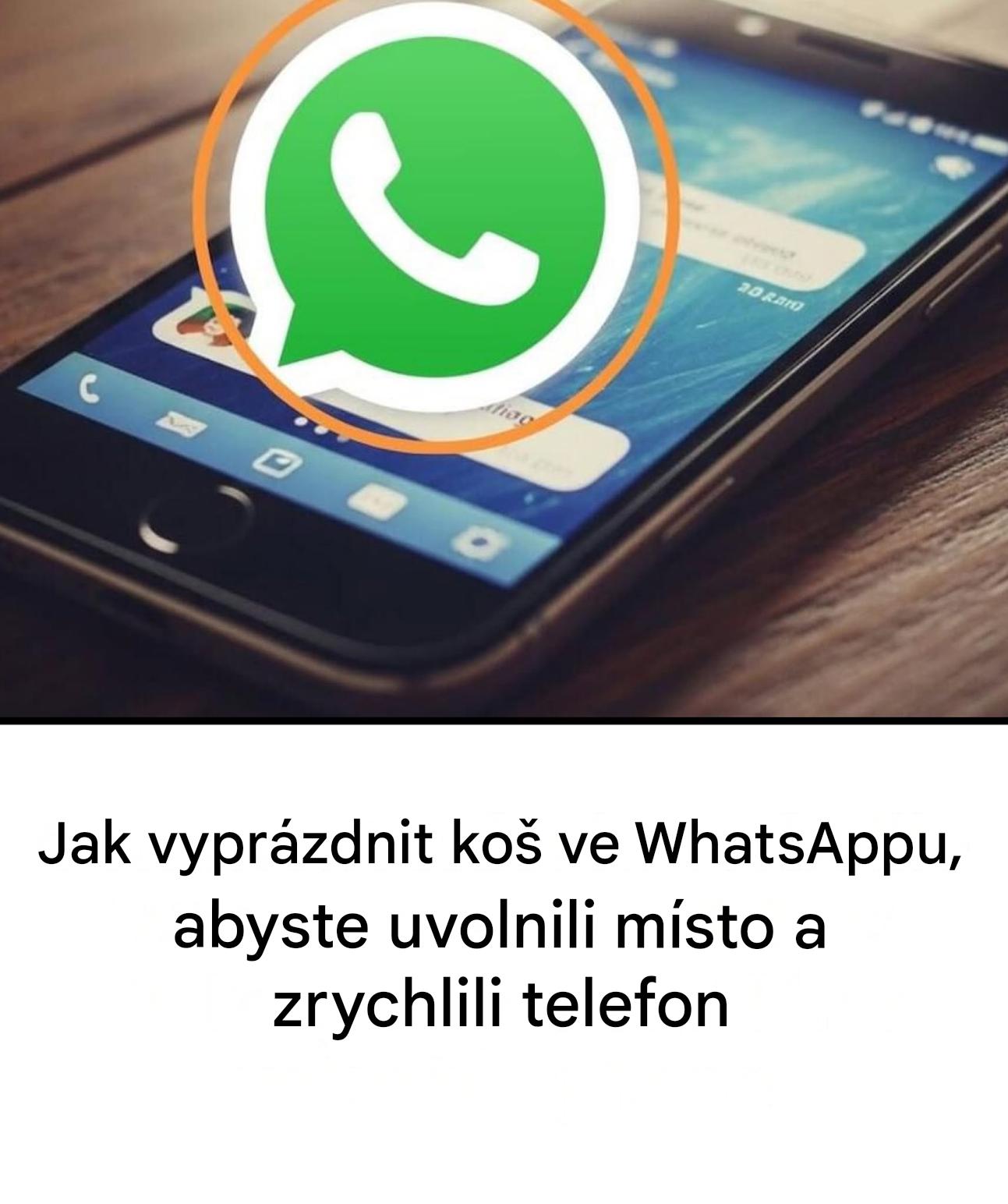 WhatsApp: Základní tipy pro úsporu místa a optimalizaci mobilního telefonu