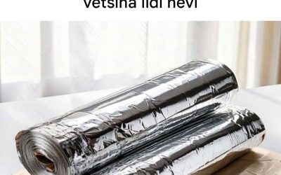 10 málo známých tipů, jak využít alobal jako nikdy předtím