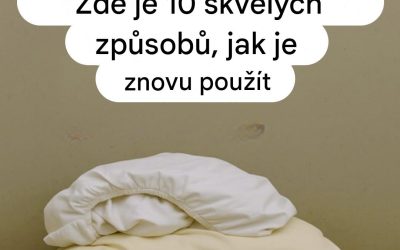 10 kreativních nápadů, jak proměnit staré prostěradla v praktické dekorativní doplňky