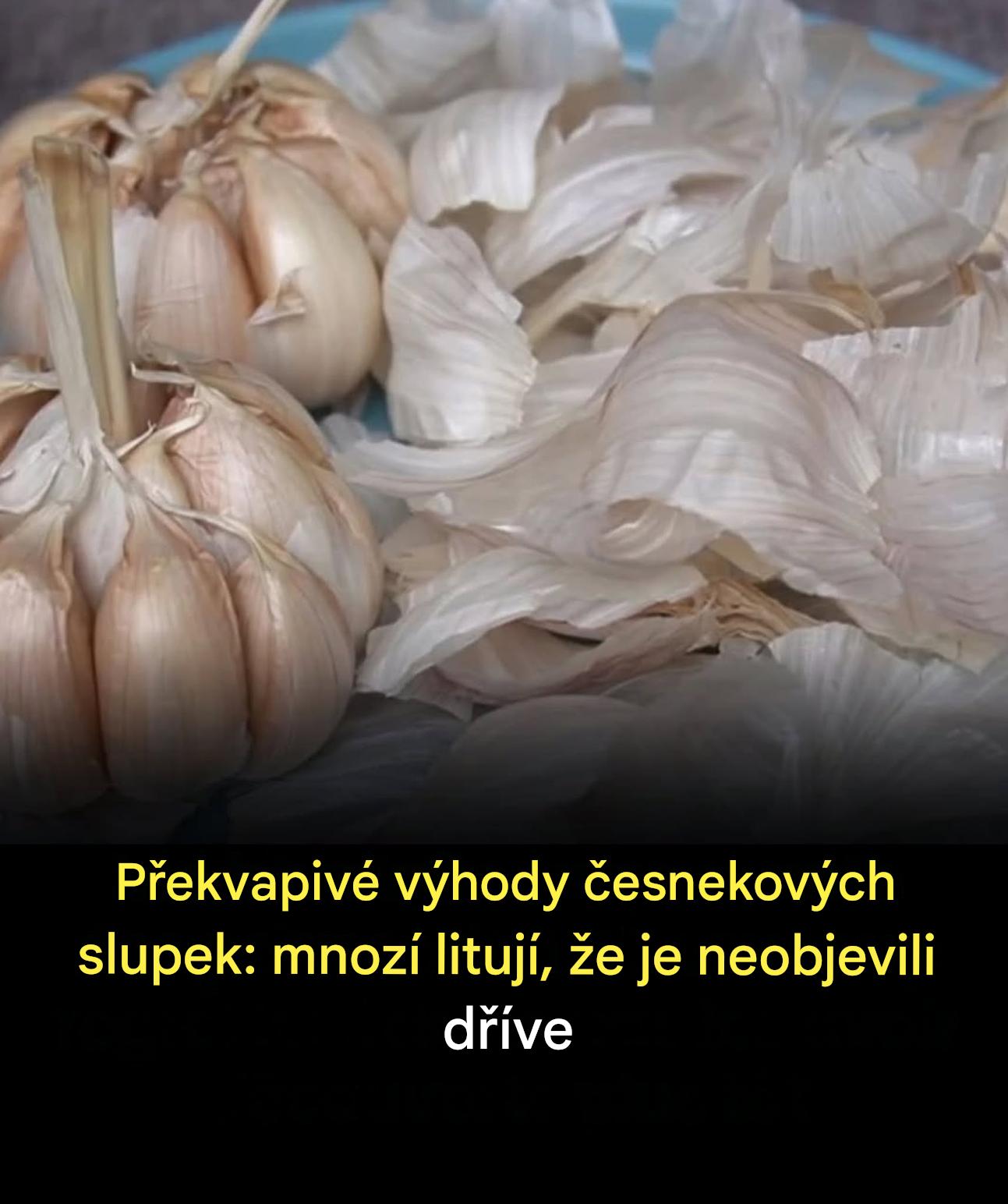 4 nečekané způsoby, jak co nejlépe využít česnekové slupky každý den
