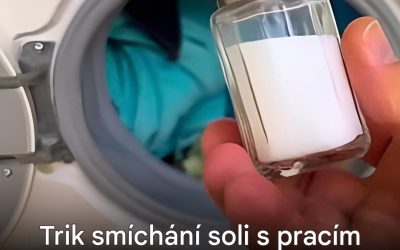 Sůl: neopěvovaný spojenec pro zářivé a úsporné praní