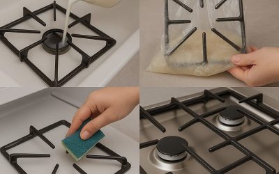 3 ekologické metody, jak zajistit, aby vaše sporákové grily byly bez poskvrnky