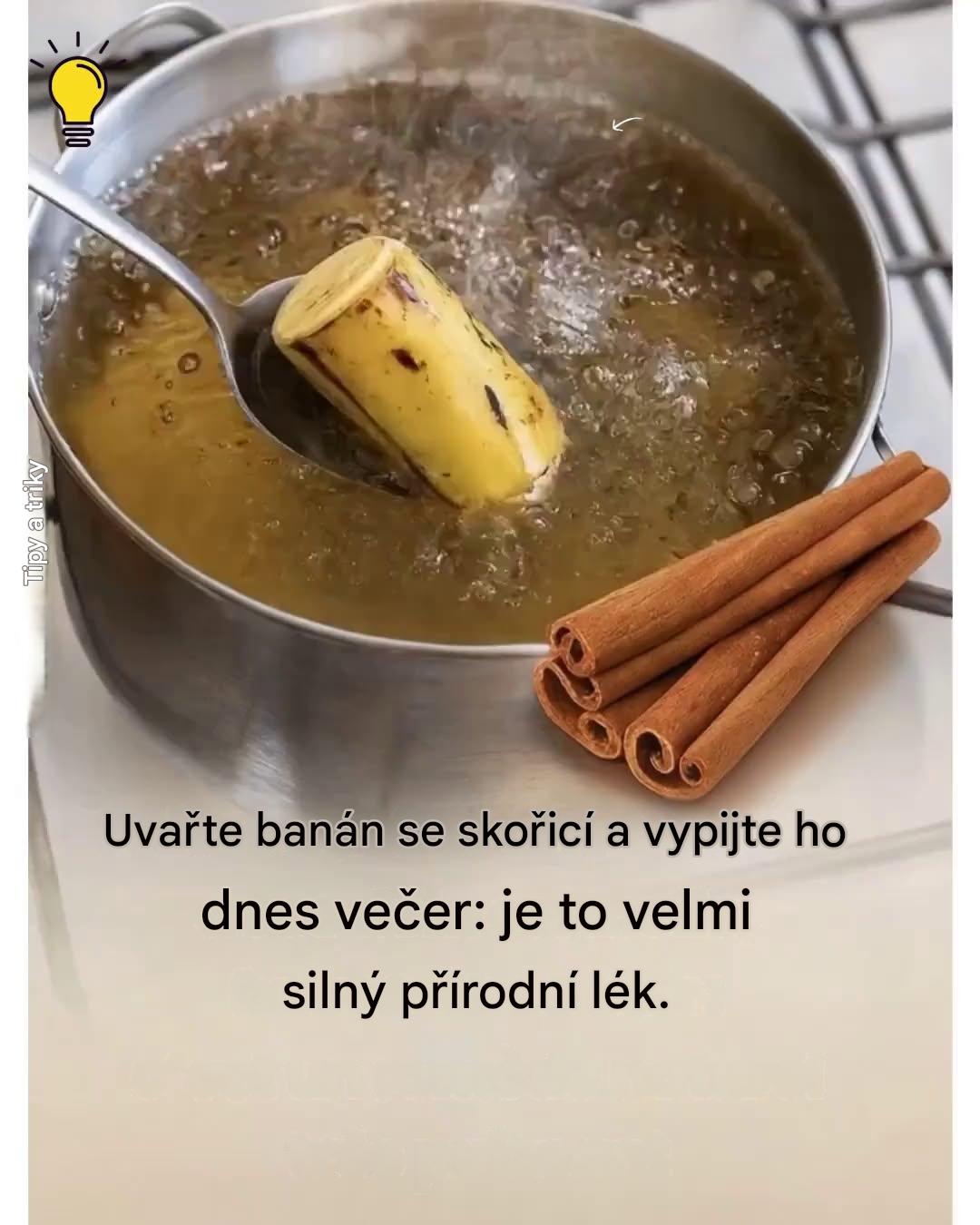Užijte si banánovo-skořicový nálev: váš večerní rituál znovuobjevený