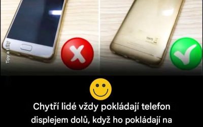 Tajný zvyk: jak otáčení telefonu vzhůru nohama zlepšuje váš každodenní život