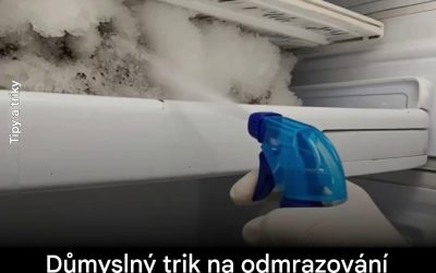 Odmrazte mrazák během okamžiku, aniž byste ho museli odpojovat od zásuvky!