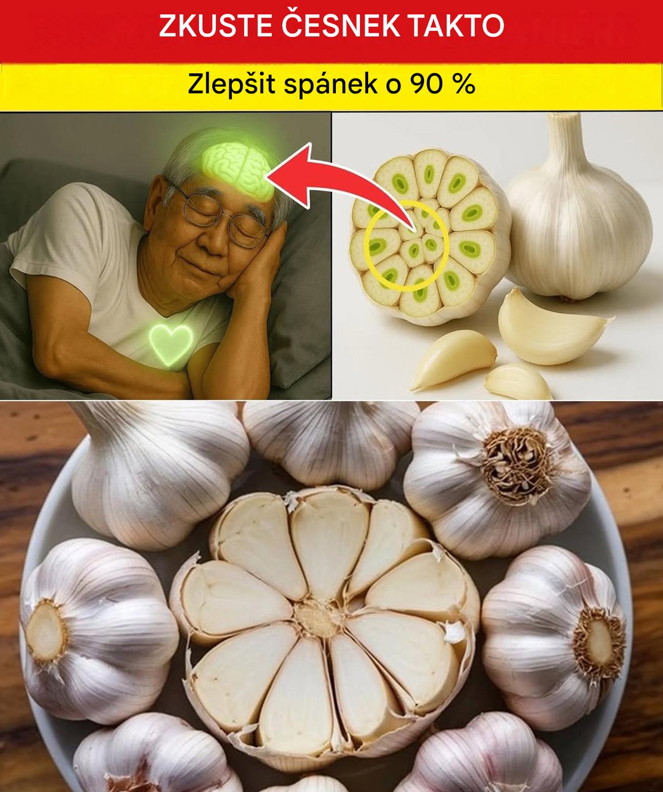 Prastarý trik s česnekem, který vám za 3 dny zrevolucionizuje spánek