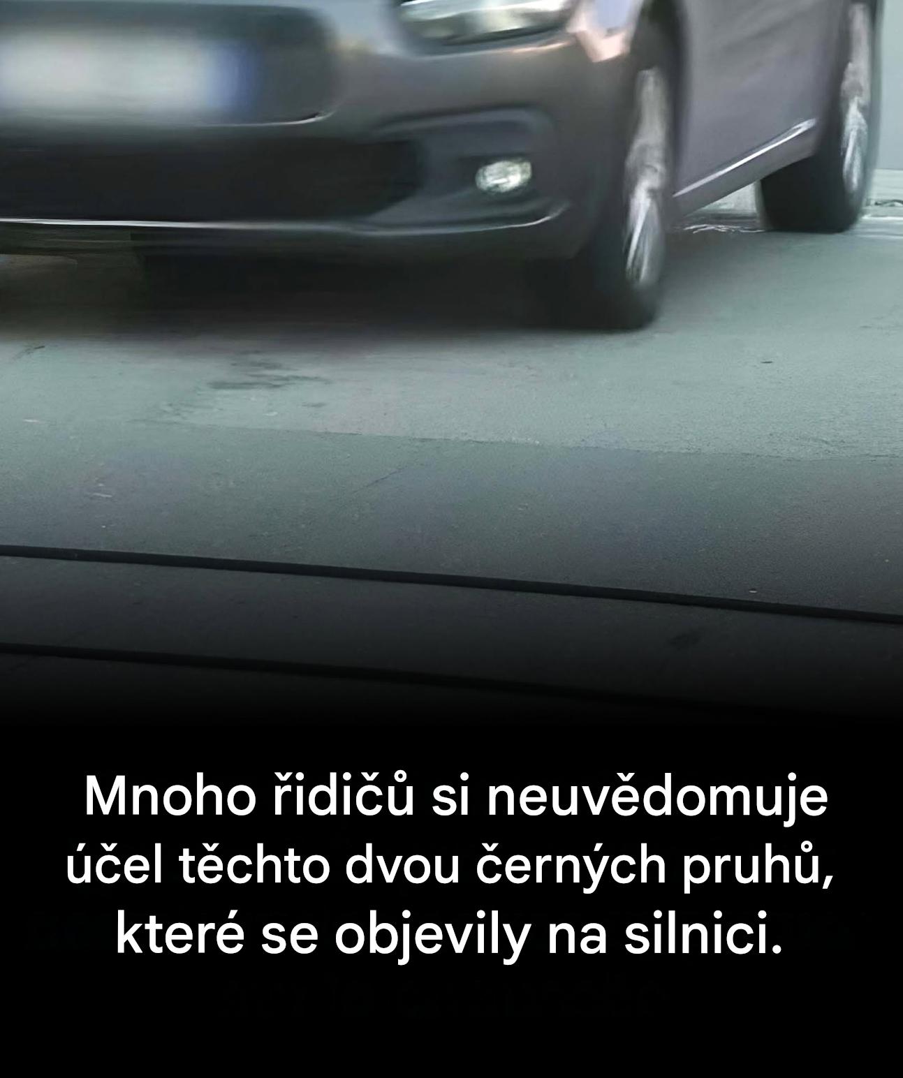 Temné pruhy našich ulic: odhalení jejich málo známého účelu