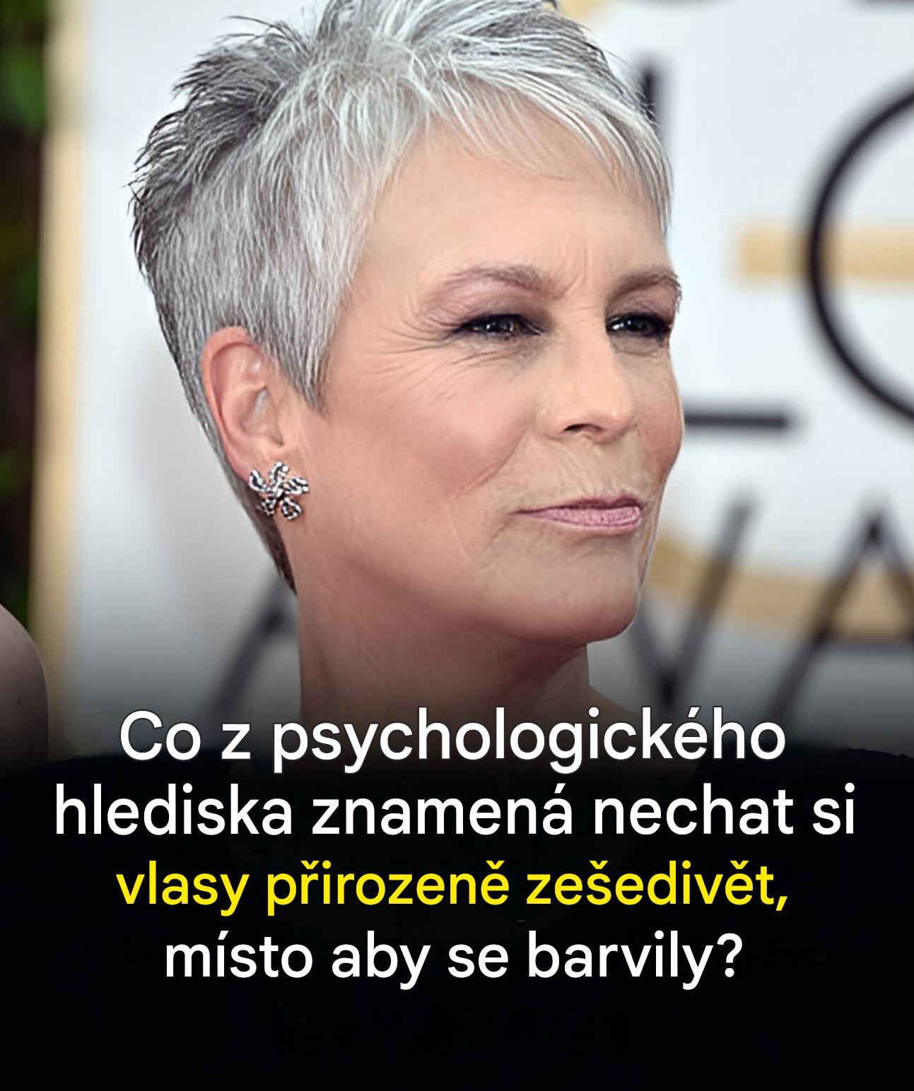 Jaký je skutečný psychologický význam nechat si vlasy přirozeně zešedivět?