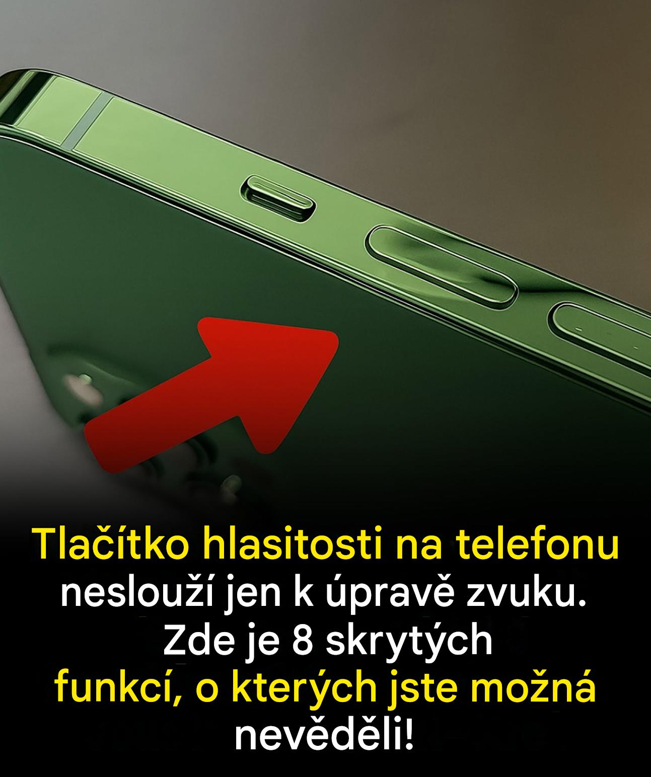 Objevte skryté síly tlačítek hlasitosti: 8 praktických využití pro optimalizaci vašeho smartphonu