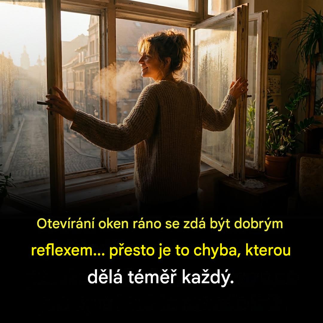 Větrání domu ráno v zimě: dvousečná zbraň