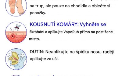 Vicks VapoRub: 10 překvapivých použití, která nestačí jen na rýmu