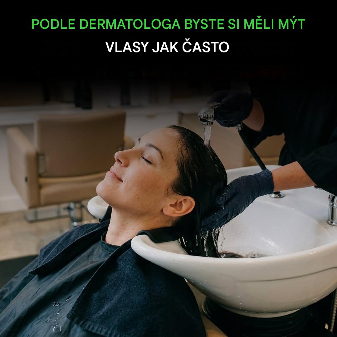 Dermatolog: Objevte ideální frekvenci mytí vlasů