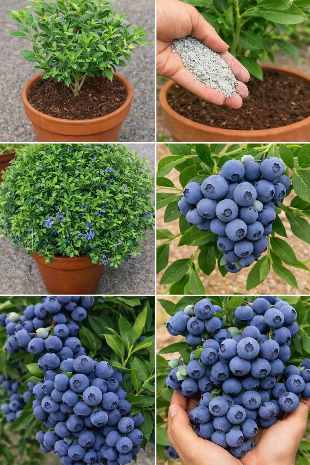 Jednoduchý způsob jak pěstovat borůvky v nádobách!