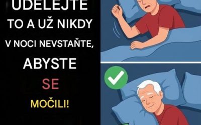 Není to voda! Tady je skutečný důvod, proč se budíte ve 2 hodiny ráno.