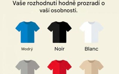 Po zbytek života můžete nosit jen jednu barvu: vaše odpověď prozrazuje, jaký jste člověk.