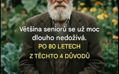 Většina starších lidí se zřídka dožívá věku 80 let: zde jsou 4 důvody