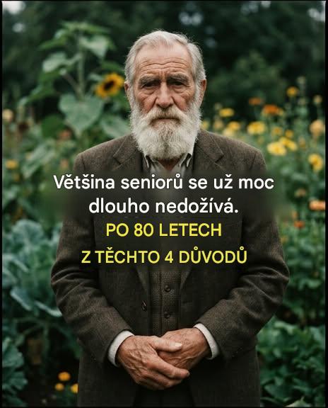 Většina starších lidí se zřídka dožívá věku 80 let: zde jsou 4 důvody