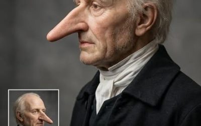Muž s nejdelším nosem v historii: Thomas Wedders a jeho 19 centimetrů