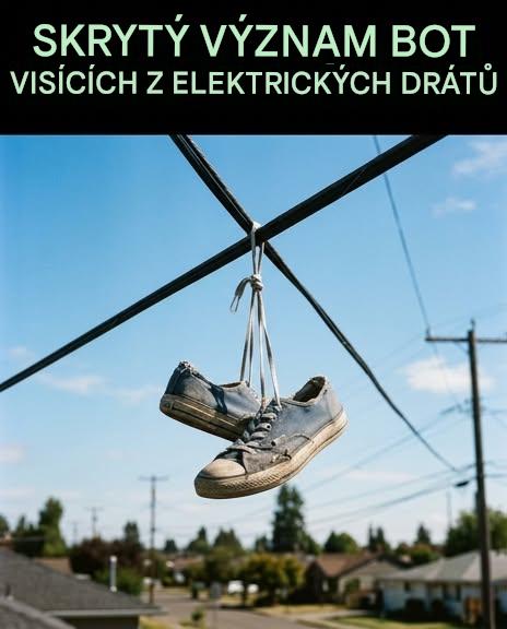 Tajný jazyk tenisek tančících na elektrických drátech
