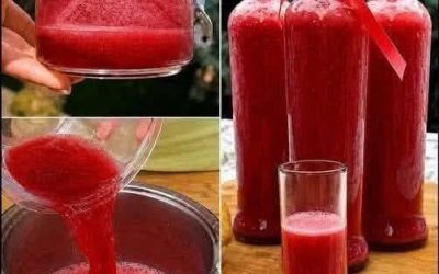 Domácí jahodový sirup