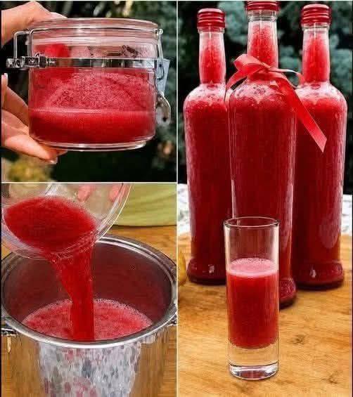 Domácí jahodový sirup