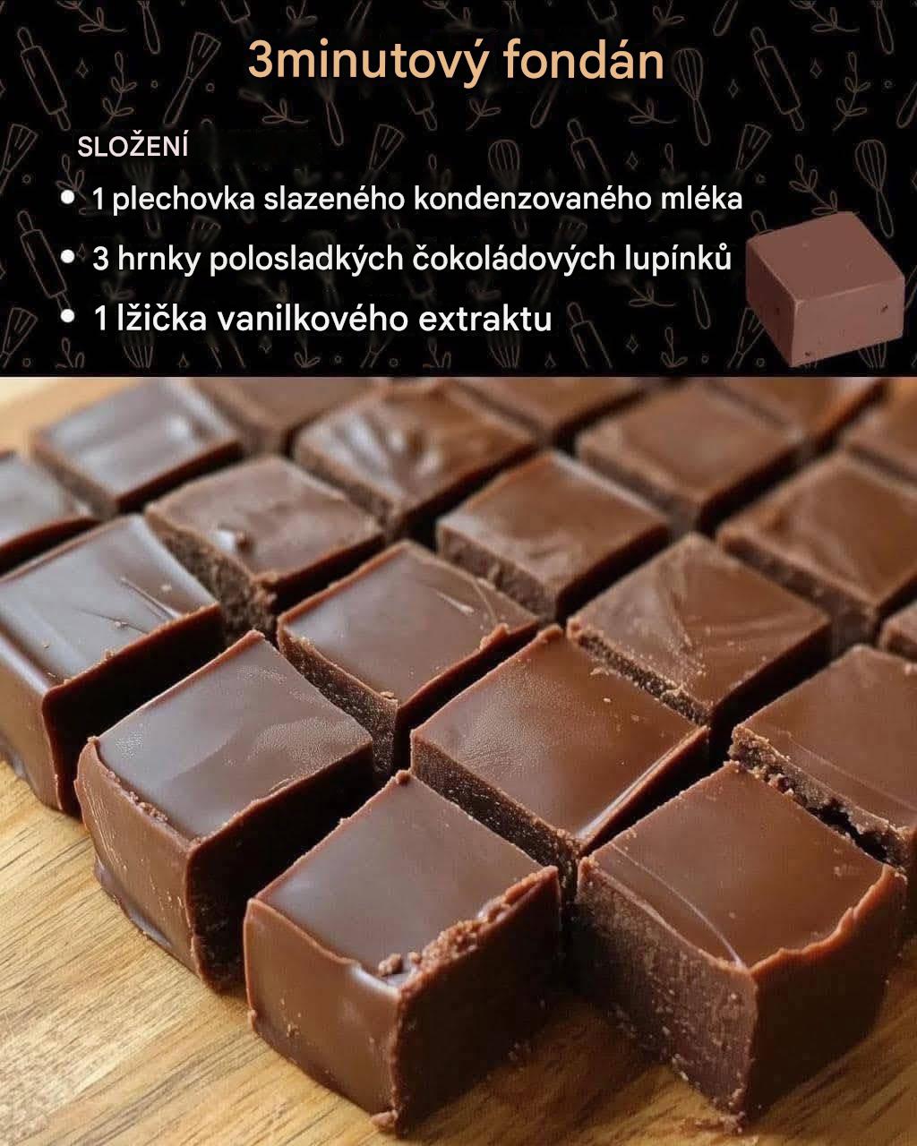 Rychlý a snadný recept na fondán za 3 minuty