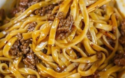 Snadné Lo Mein s mletým hovězím – voňavá večeře na každý den
