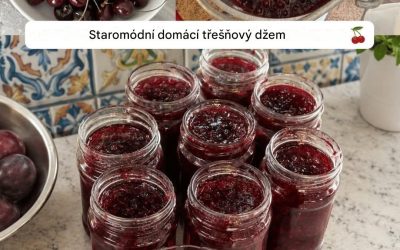 Domácí třešňový džem po starém: Tradiční a lahodný recept