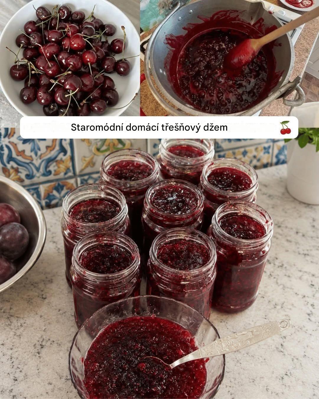 Domácí třešňový džem po starém: Tradiční a lahodný recept