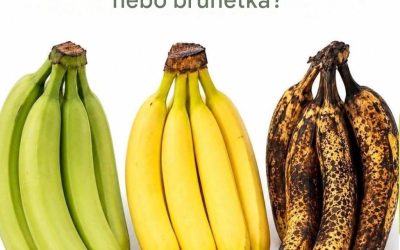 Který banán je nejzdravější: zelený, žlutý nebo hnědý?