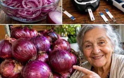 červená cibule na sladkost