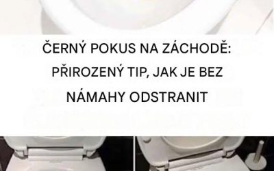Začerněné toalety: zázračné (a přírodní) řešení, jak se zbavit odolných skvrn