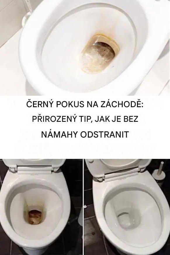 Začerněné toalety: zázračné (a přírodní) řešení, jak se zbavit odolných skvrn