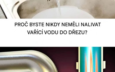 Tlakový dřez: proč je nalévání vroucí vody velmi špatný nápad