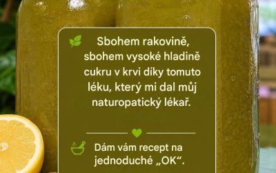 Zelený rostlinný podpůrný nápoj