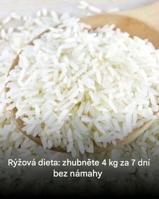 Rýžová dieta: zhubněte 4 kg za 7 dní bez námahy