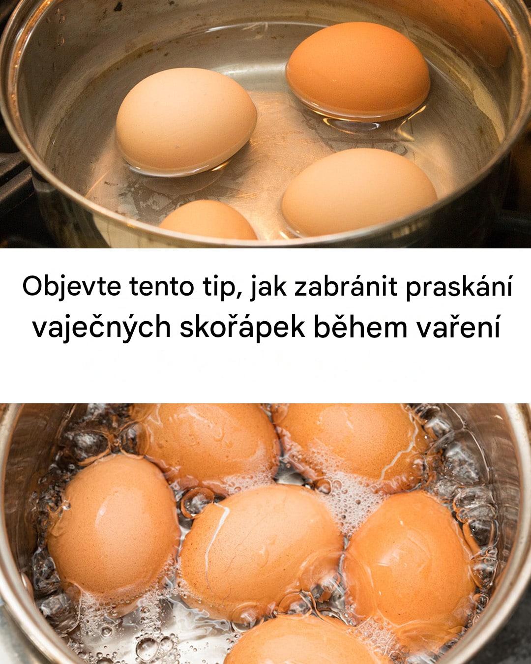 Bezchybné techniky pro přípravu vajec bez jejich prasknutí