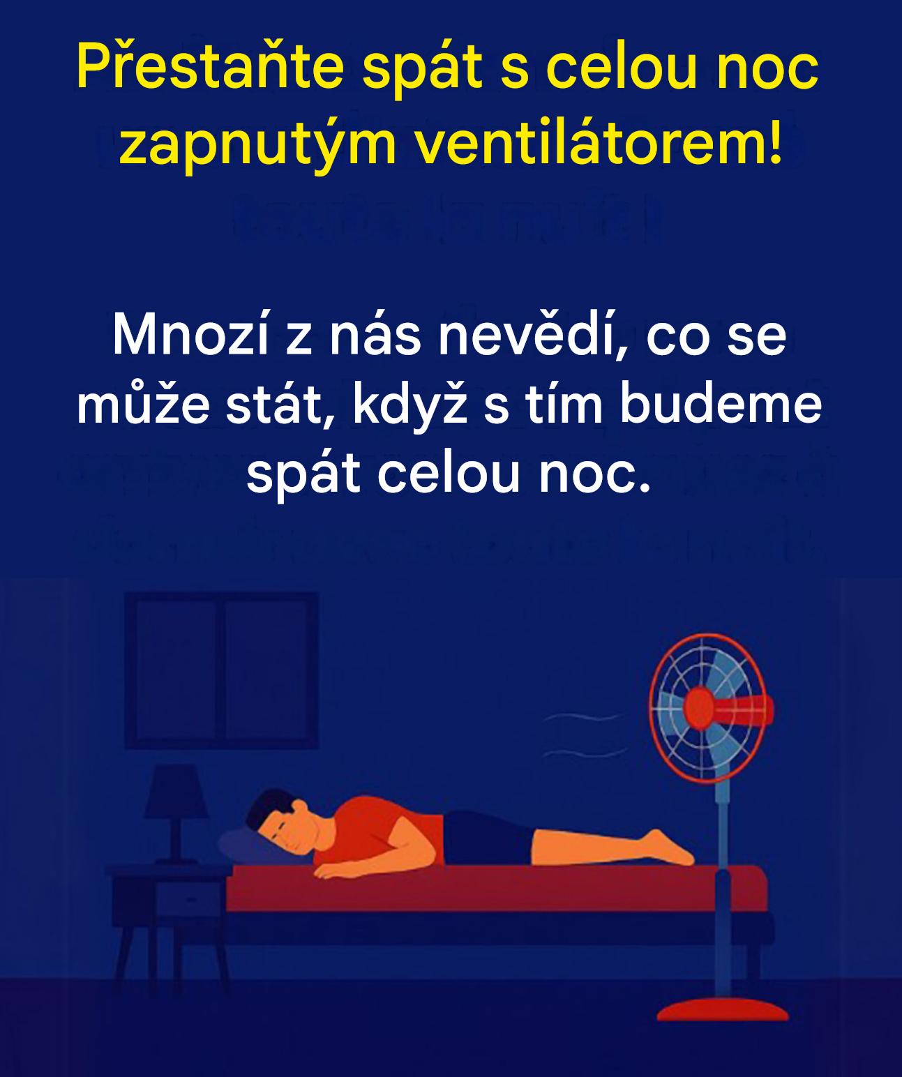Přirozené noční ochlazování: tipy pro wellness, jak se vyhnout používání ventilátoru