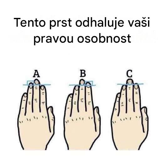 Odhalte tajemství své osobnosti pomocí analýzy prstů