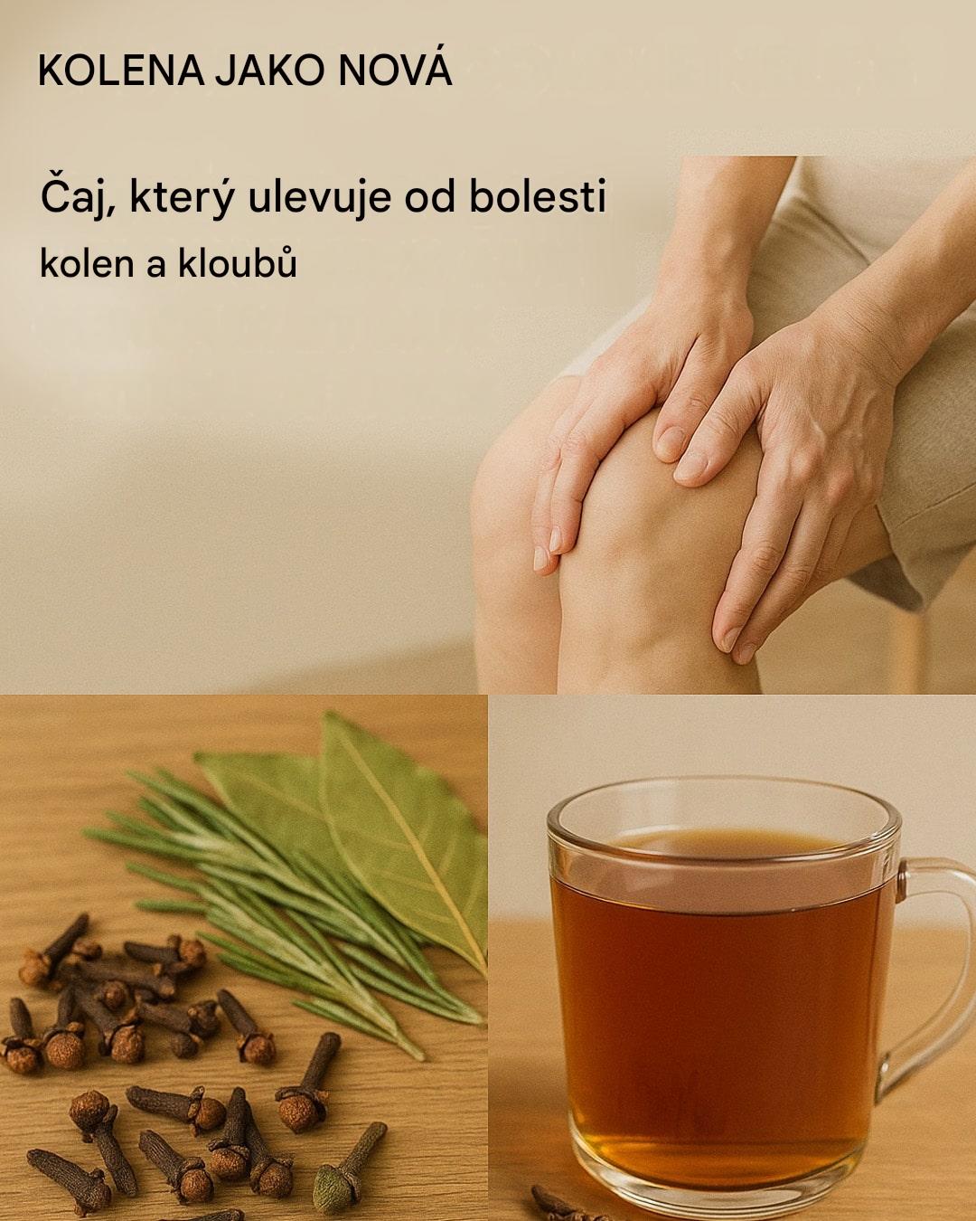 Blahodárný nápoj pro zmírnění bolesti kloubů bez léků