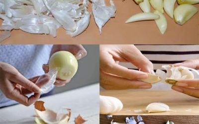 Skryté výhody cibulových a česnekových slupek, které je třeba využít