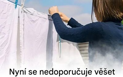 Sušení venku: málo známé riziko pro alergiky