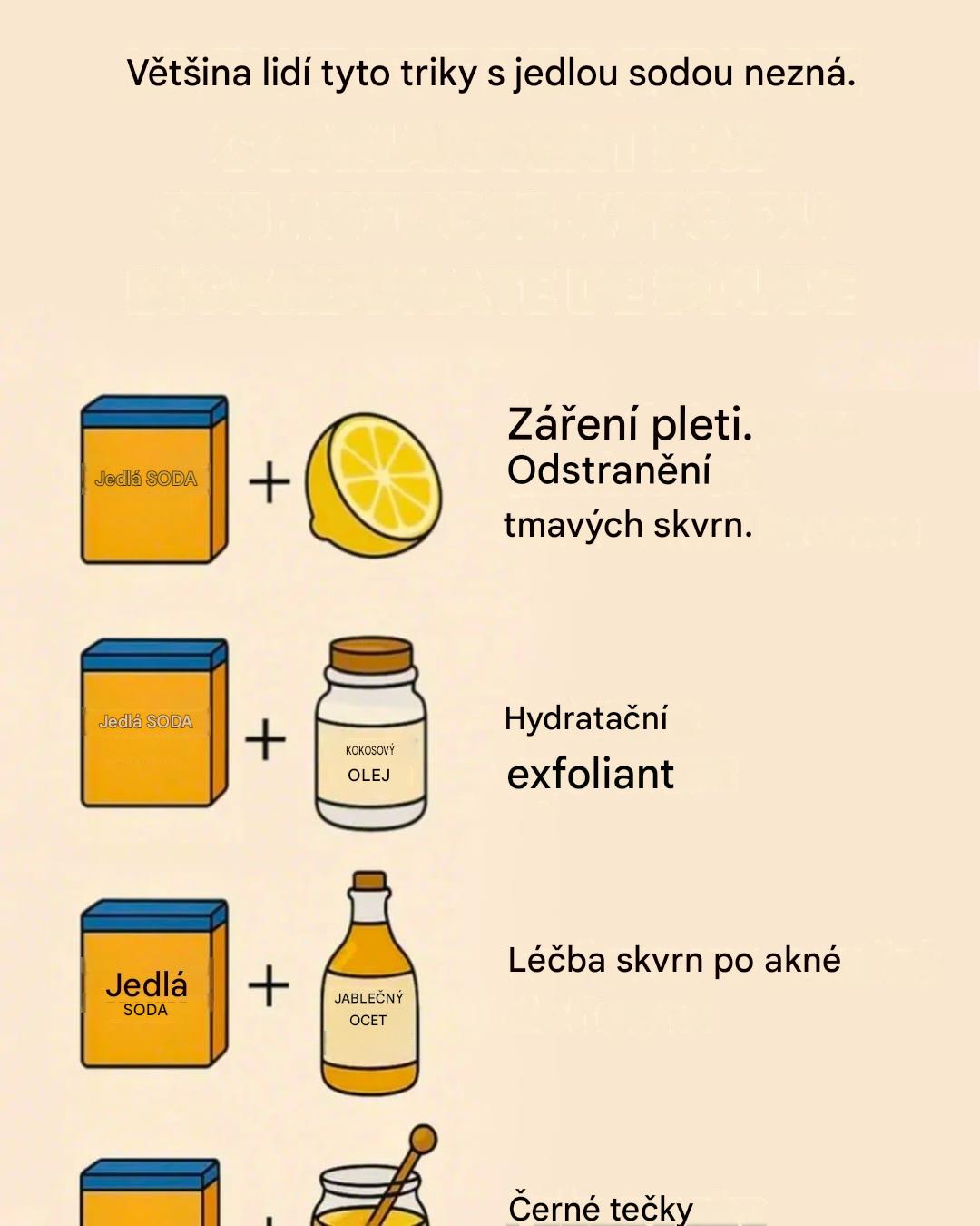 Překvapivé skryté ctnosti jedlé sody: Mnohem víc než jen koření